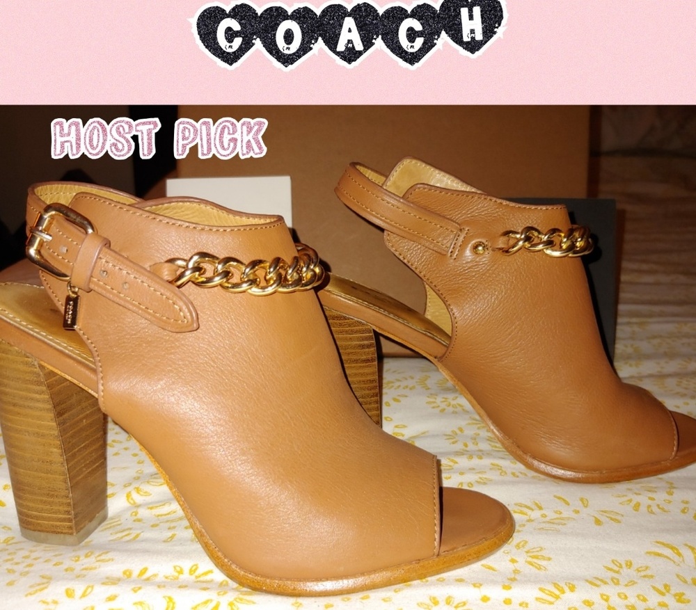 ✨HOST PICK✨COACH-New York Leanne Heels